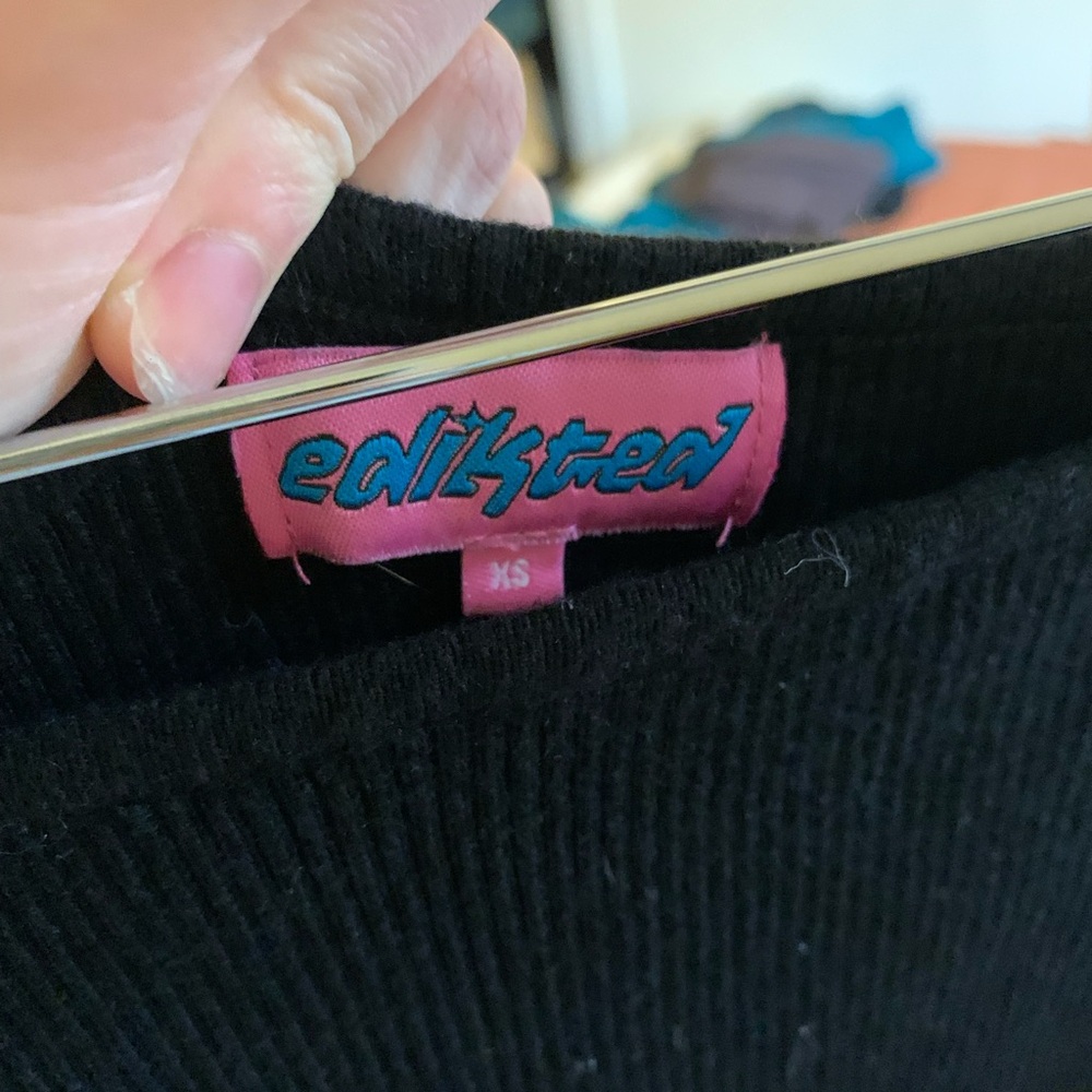 Edikted Bodycon Sweater Maxi Dress